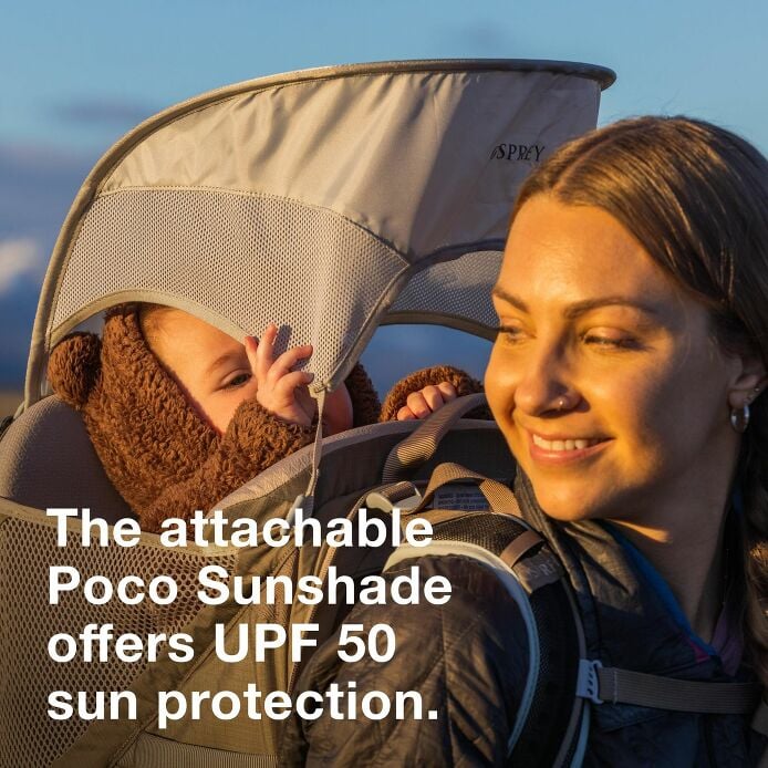 Osprey Poco LT Child Carrier Sunshade