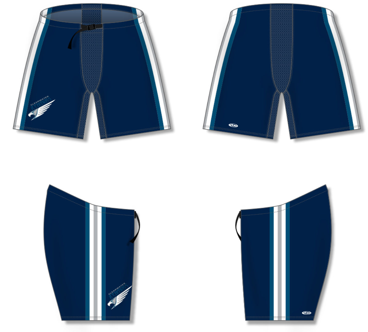 Clearwater Icehawks Custom Pantshells