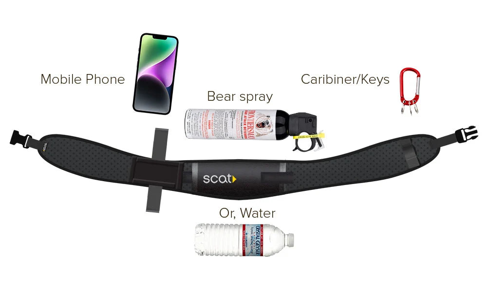 Scat Belt Griz Bear Spray Belt