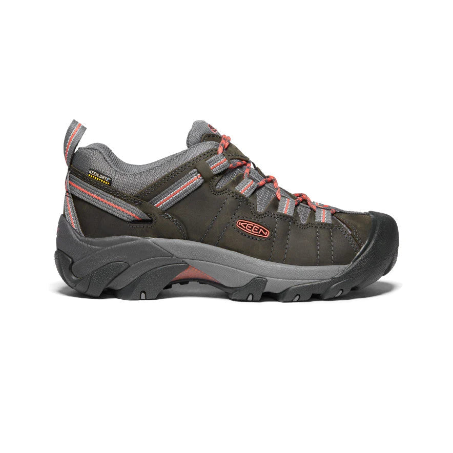 Keen Targhee II Women's Waterproof Hiking Shoes Magnet/Coral