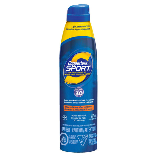 Coppertone Sport SPF 30 4-in-1 Sunscreen 222ml