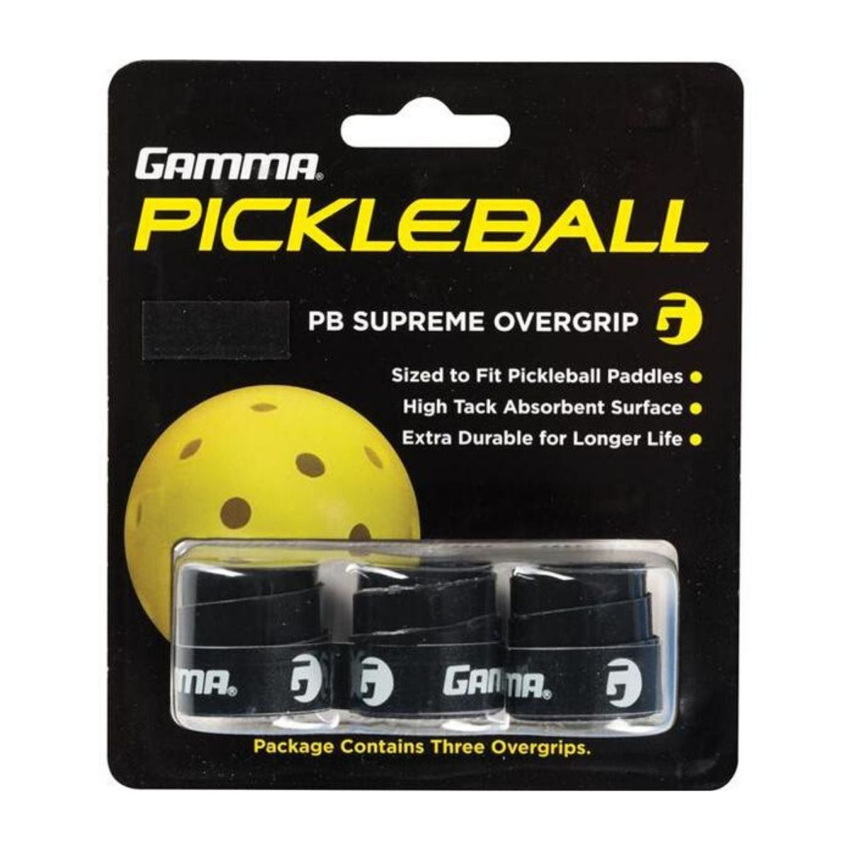 Gamma Supreme Overgrip - 3 Pack