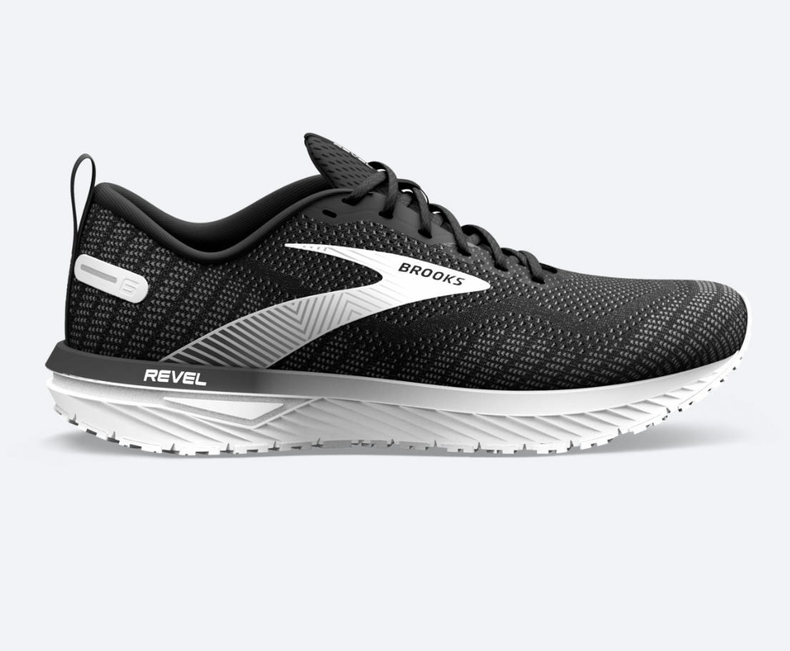 Brooks Revel 6 Women's Road Runners - Black/Black Pearl/White