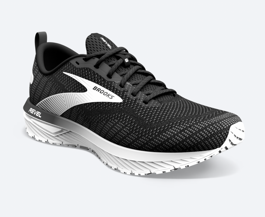 Brooks Revel 6 Women's Road Runners - Black/Black Pearl/White