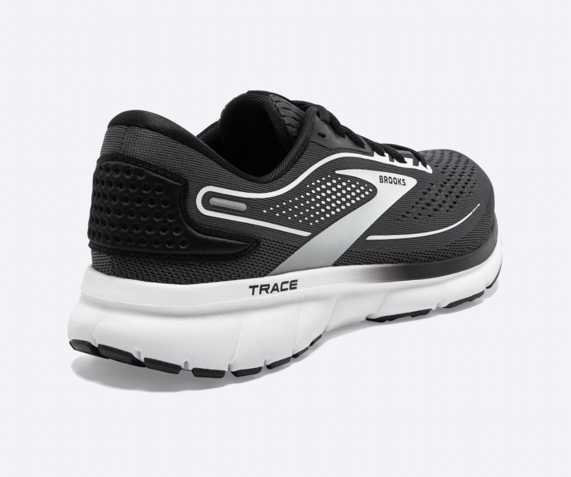 Brooks Trace 2 WIDE Women's Road Runner - Black/White