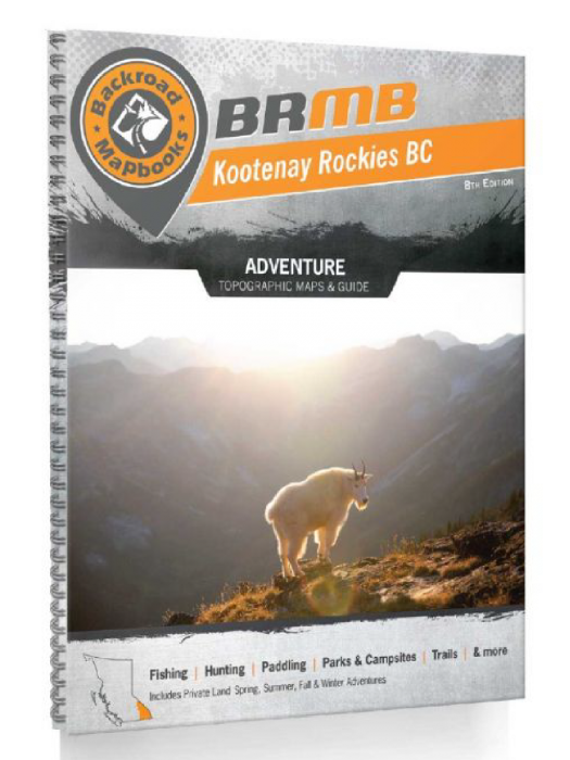 Backroad Mapbooks Kootenay Rockies 9th Edition