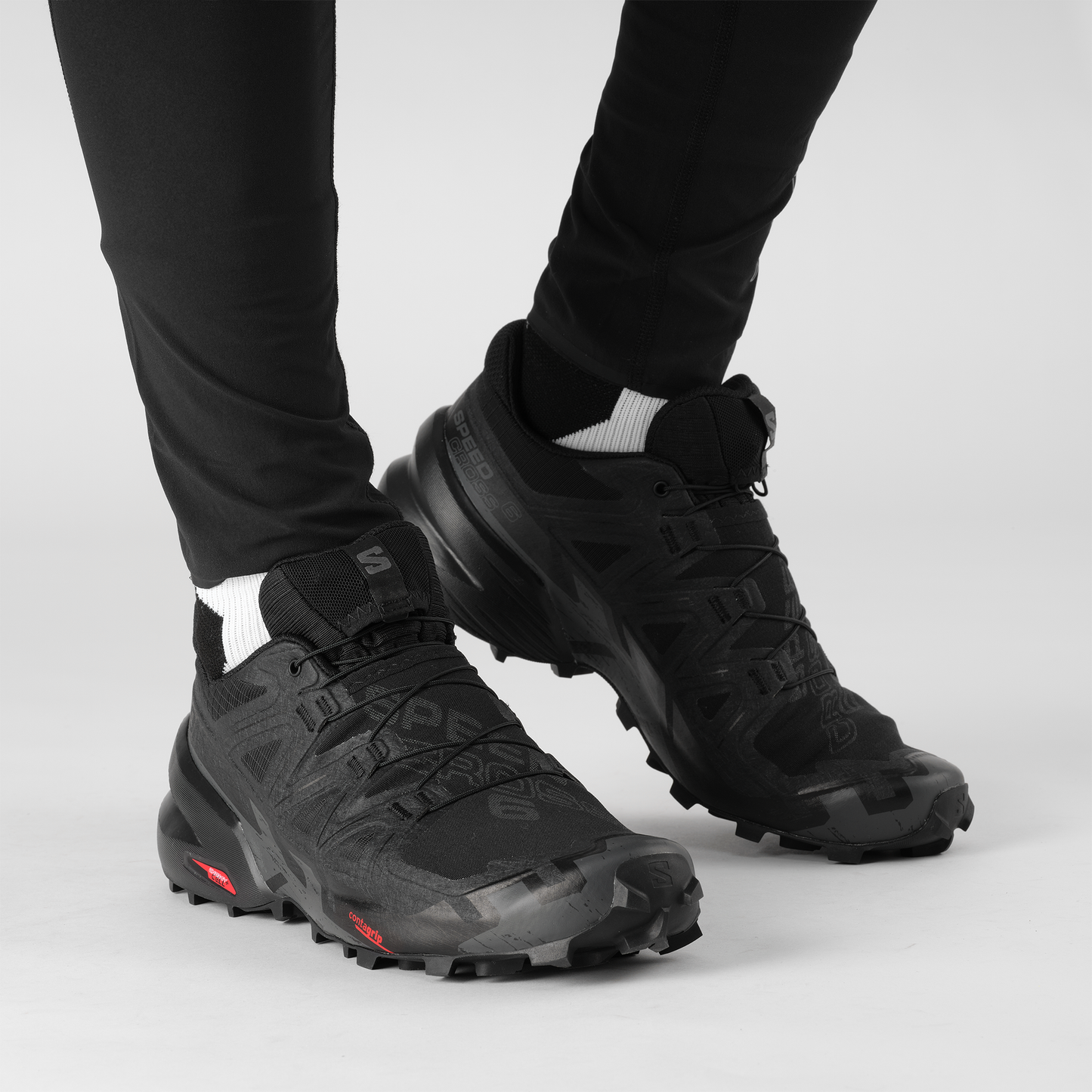Salomon Speedcross 6 Mens Trail Runners - Black