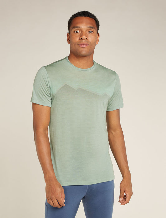 Icebreaker Men's Merino Blend 125 Cool-Lite™ Sphere Short Sleeve T-Shirt Radiant Peak