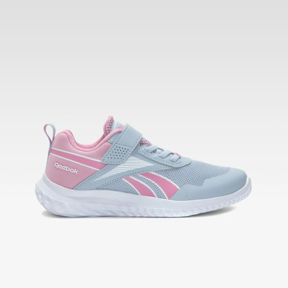 Reebok Rush Runner 5 Alt Childrens Running Shoes - Pink/Pale Blue