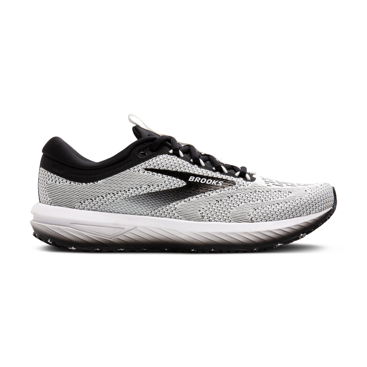 Brooks Revel 7 Men's Road Runners - White/Black