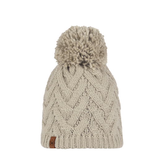 Buff Caryn Knitted Fleece Beanie - Cru