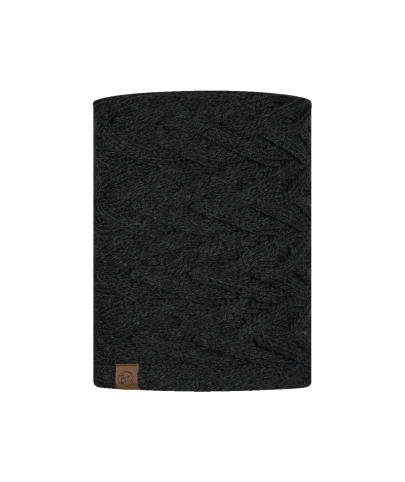 Buff Caryn Knitted & Fleece Nackwarmer - Graphite