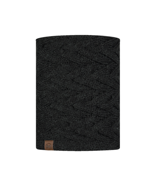 Buff Caryn Knitted & Fleece Nackwarmer - Graphite