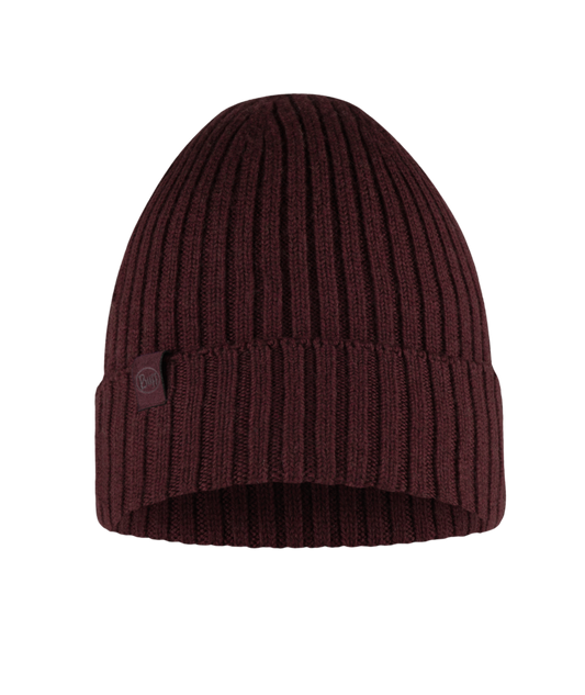 Buff Norval Knitted Beanie - Maroon