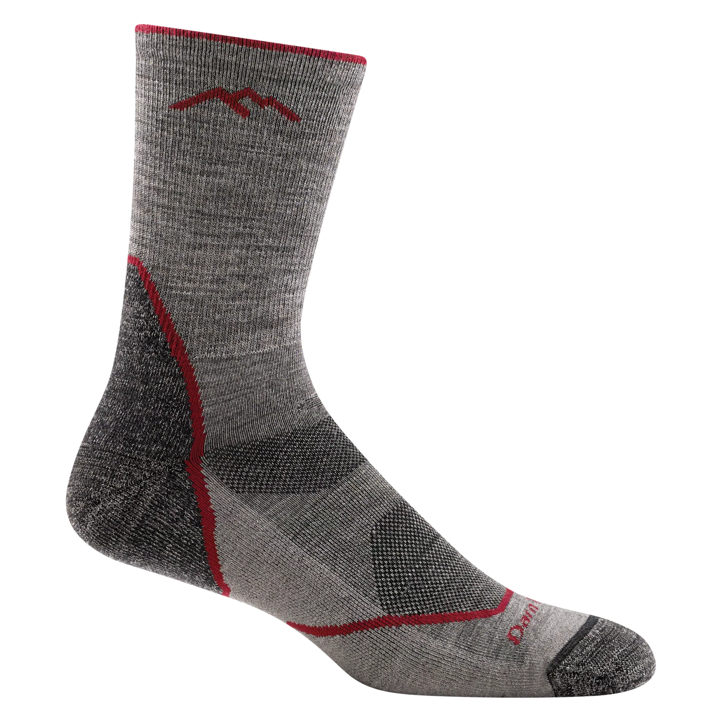 Darn Tough Men's Light Hiker Micro Crew Lightweight Hiking Sock - Taupe