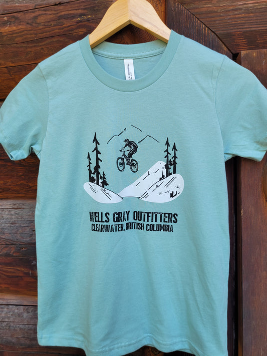 Wells Gray Outfitters Kids MTB T-Shirt