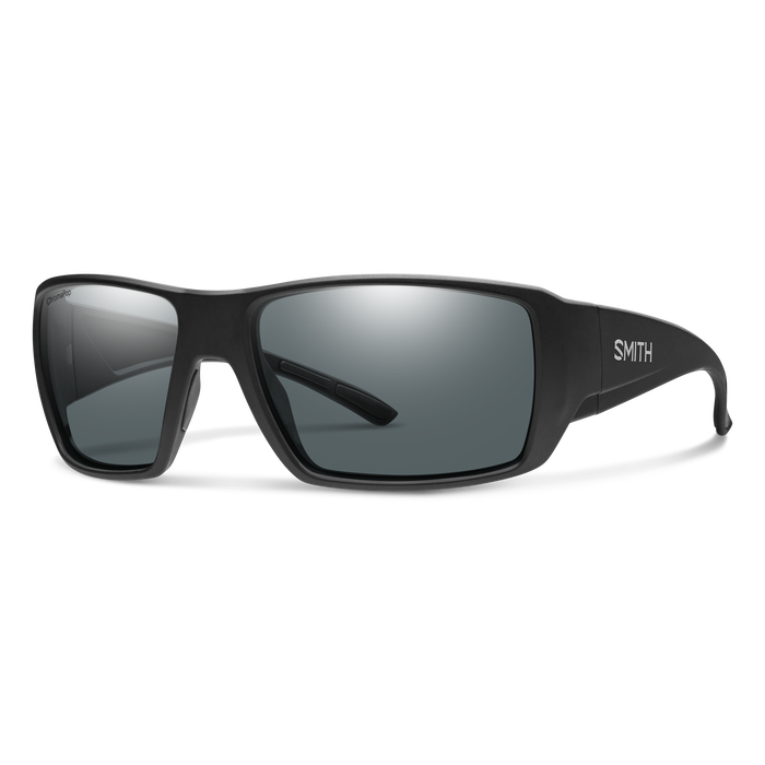 Smith Guides Choice XL - Matte Black w. Chromapop Glass Polarized Grey Lens