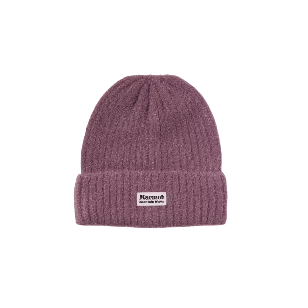 Marmot Womens Fuzzy Beanie - Hazy Purple