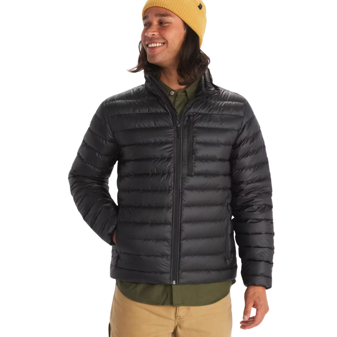 Marmot Highlander Mens Down Jacket - Black