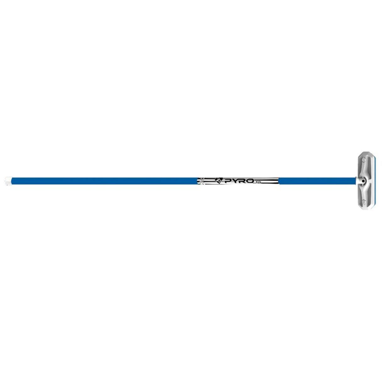 Olson PYRO Flat Shaft Fiberglass Curling Brush - Blue