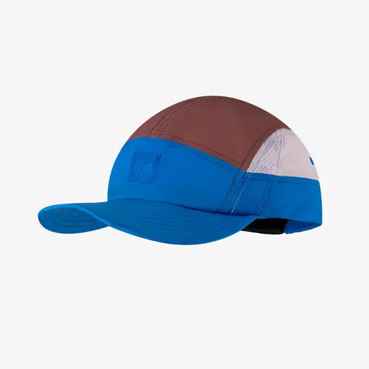 Buff 5 Panel Go Cap - Azure