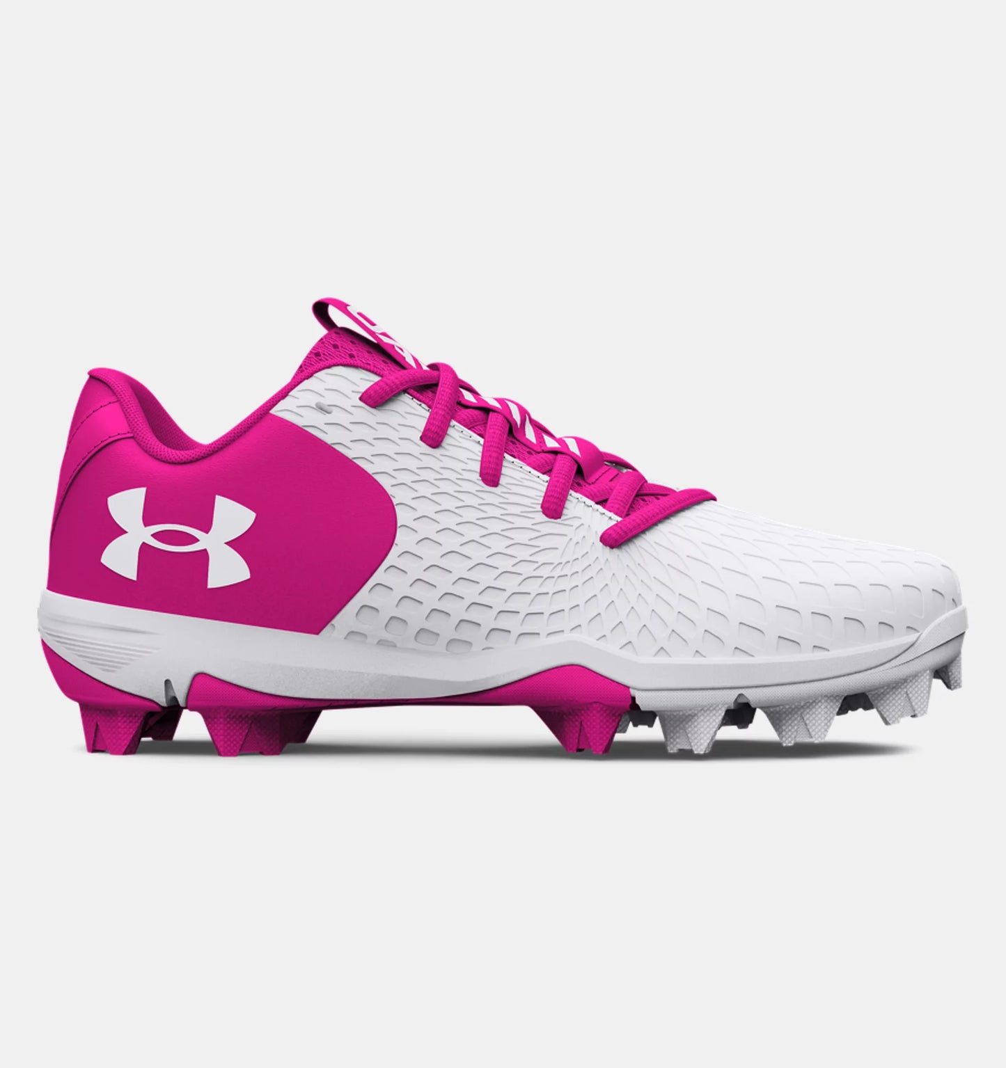 Under Armour Glyde 2 RM Girls Junior Baseball/Softball Cleats - Pink