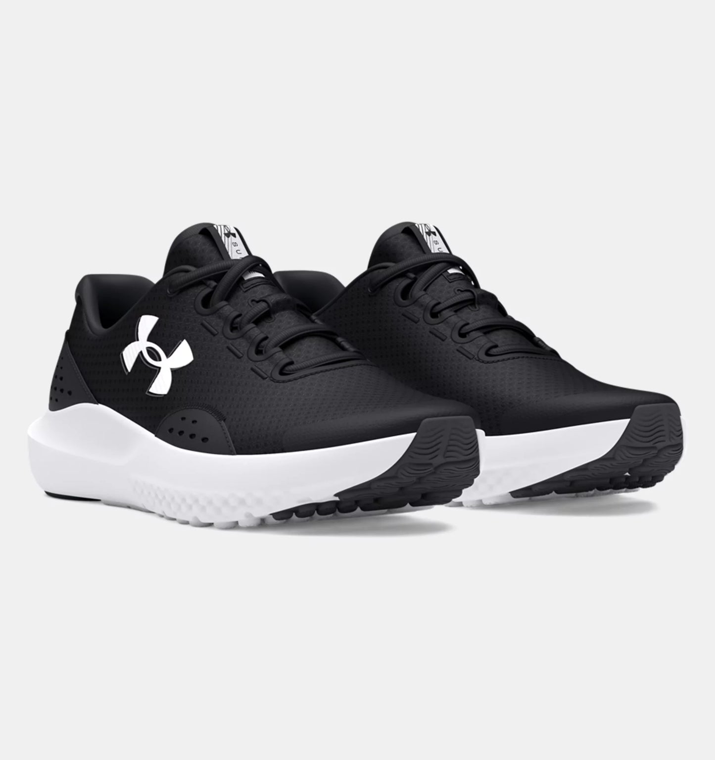 Under Armour Surge 4 Kids Running Shoes - Black