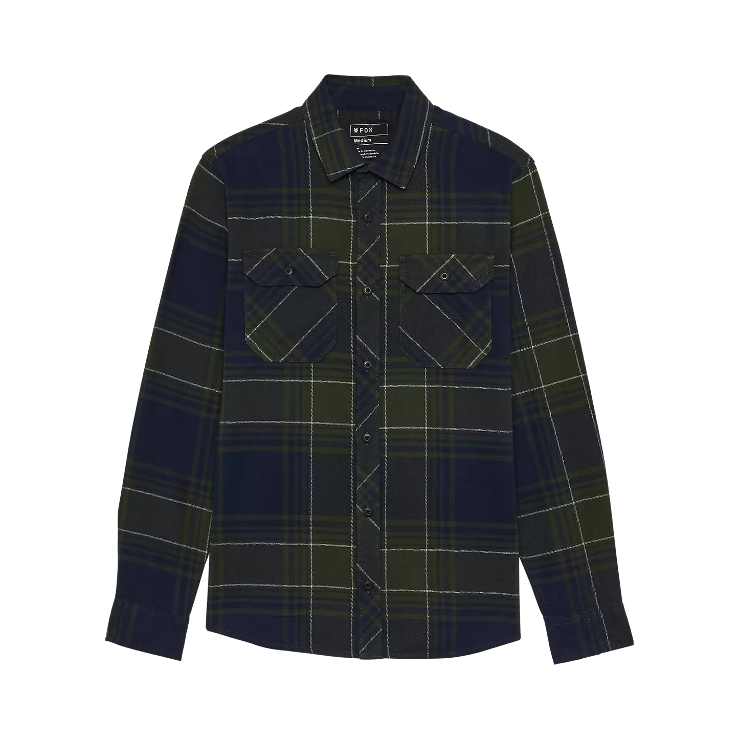 Fox Traildust Mens Flannel Shirt - Midnight Blue