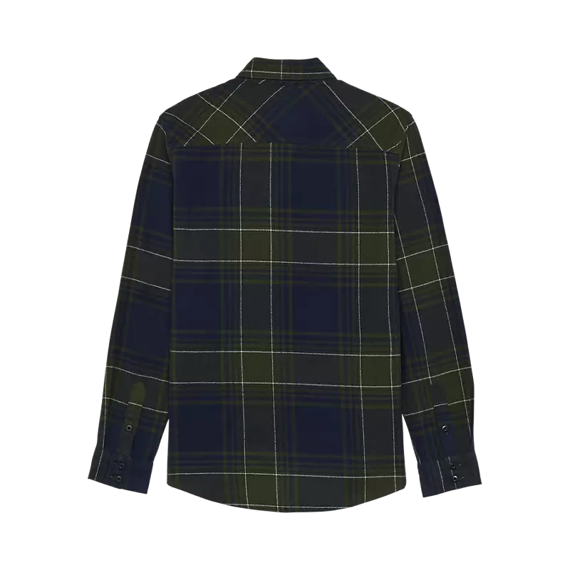 Fox Traildust Mens Flannel Shirt - Midnight Blue