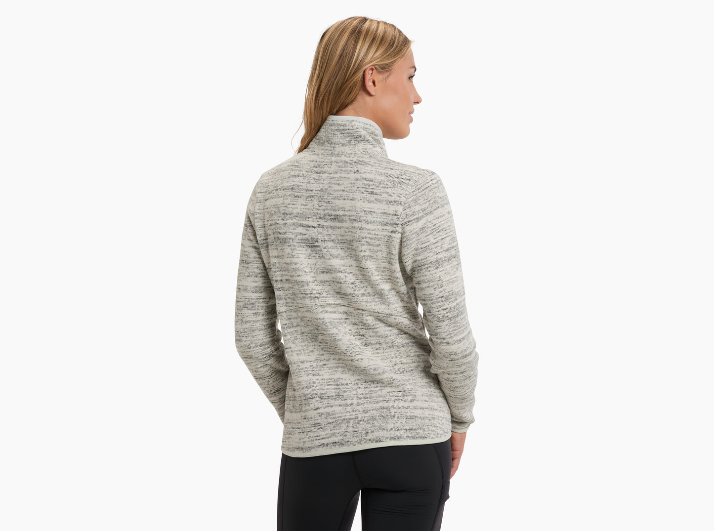 Kuhl Womens Ascendyr 1/4 Zip Sweater - Ash