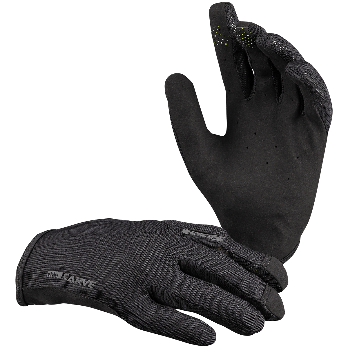 IXS Carve Glove - Black