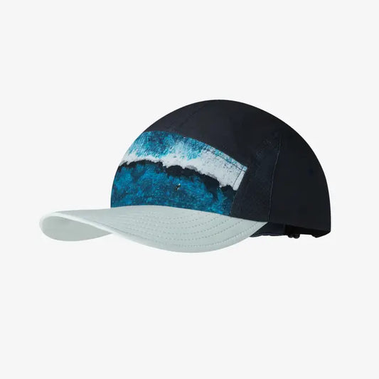 Buff 5 Panel Go Cap - Watsea Navy Surfrider