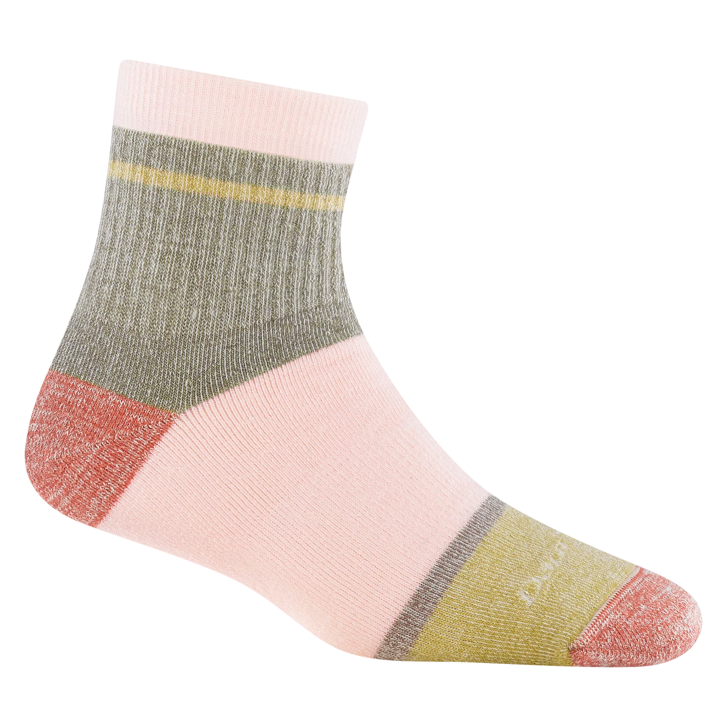 Darn Tough Women's Home Base Shorty Heavyweight Lifestyle Sock - Dusty Rose