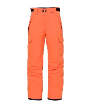 686 Boys Infinity Cargo Snow Pants in Bright Orange