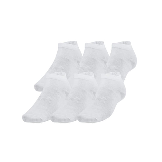 Under Armour Unisex Essetial Low Cut Socks 6 Pack