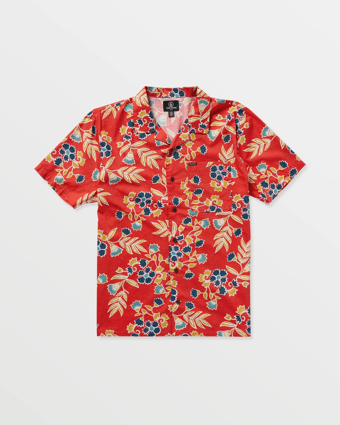 Volcom Mens Offering Short Sleeve - Chili Red