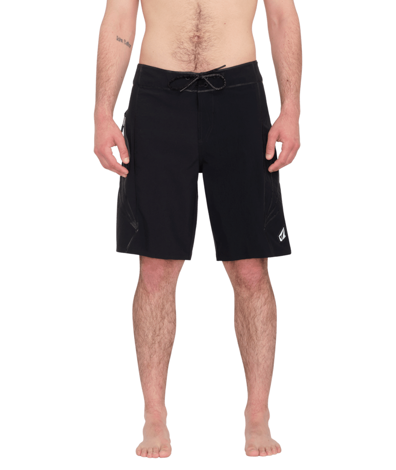 Volcom Lido Solid Mod 20 Men's Boardshorts - Black