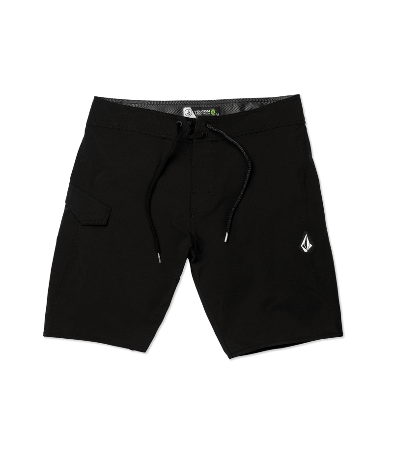 Volcom Lido Solid Mod 20 Men's Boardshorts - Black