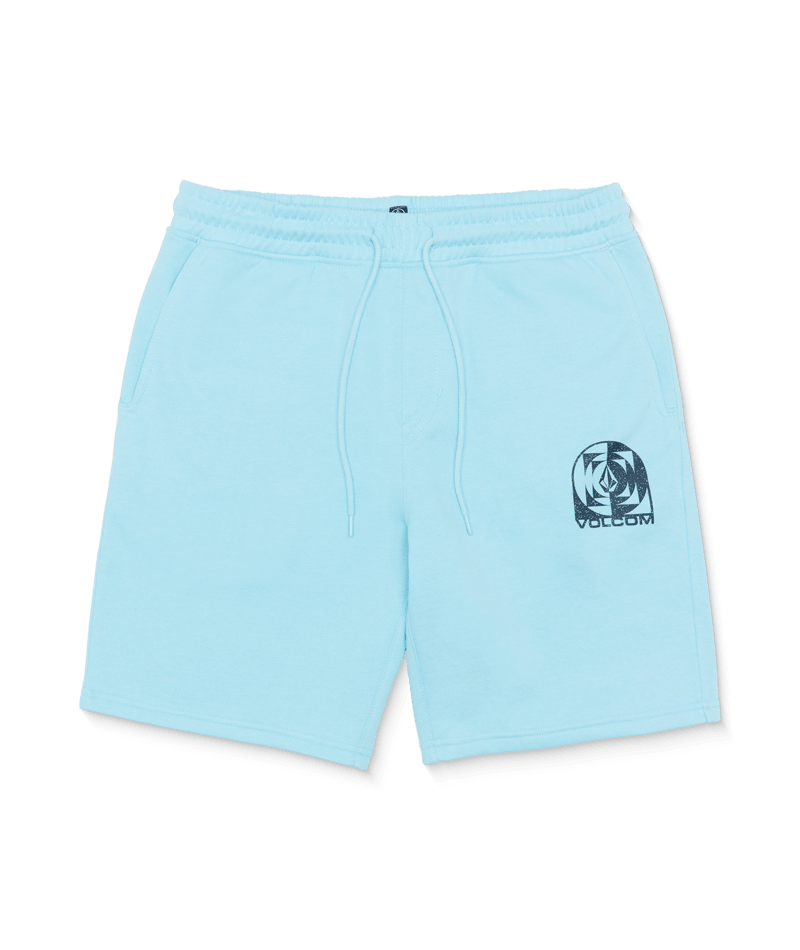 Volcom Echo Chamber Unisex Fleece Shorts - Horizon Blue