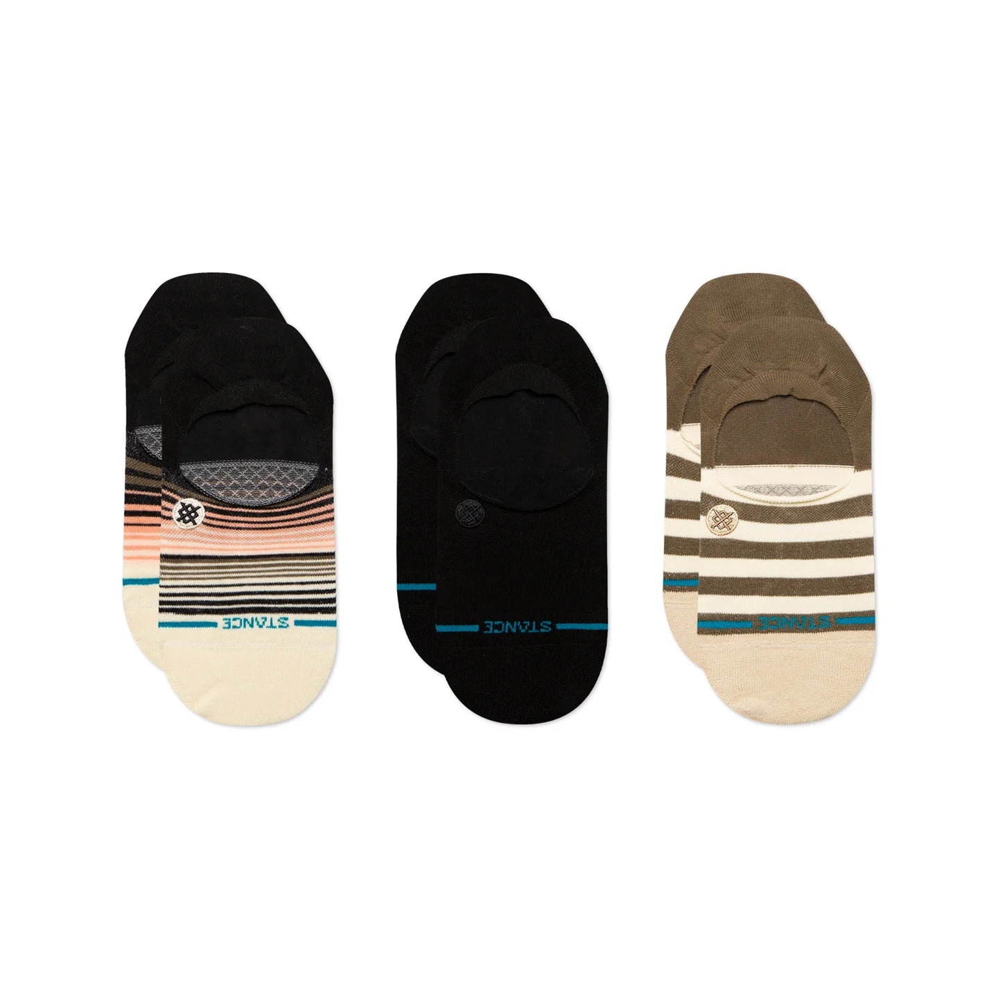 Stance Starter 3 Pack Womens No Show Socks