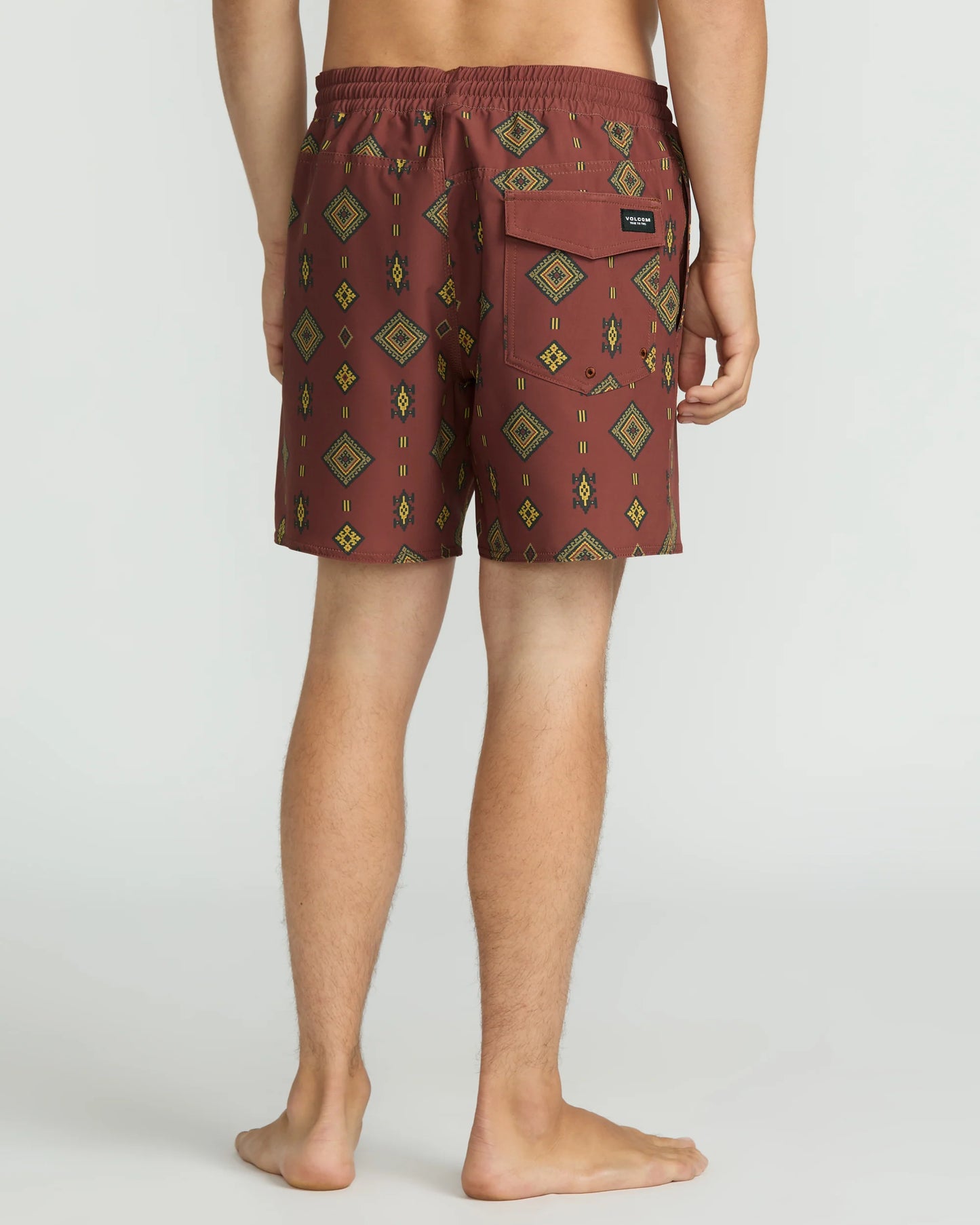 Volcom Men's Lido Print 16" Swim Trunks