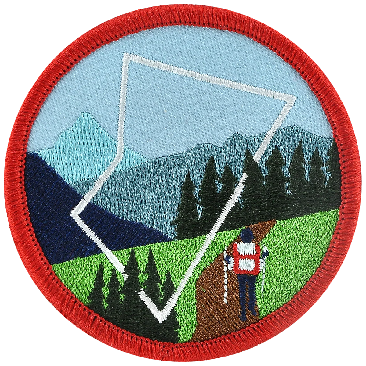 BC Parks Foundation Hiking Patch