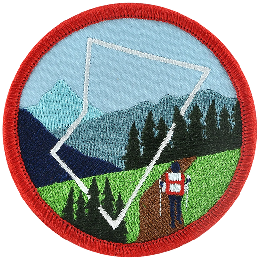 BC Parks Foundation Hiking Patch