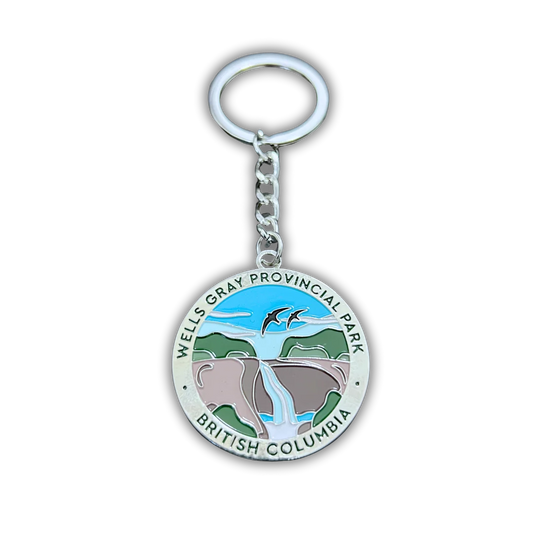 BC Parks Foundation Wells Gray Provincial Park Keychain