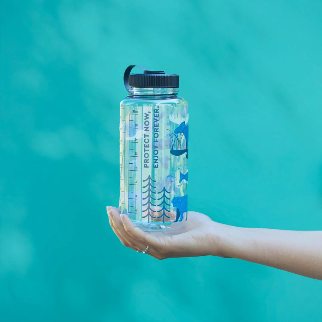 BC Parks Biodiversity 1L Wide-Mouthed Water Bottle