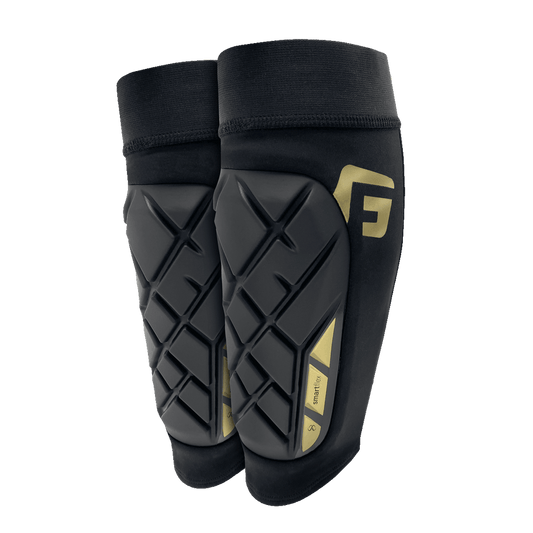 G-Form Pro S Elite X Soccer Shin Guards - Black/Gold