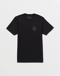 Volcom Stone Tech Mens Short Sleeve Tee - Black