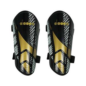 Diadora Xeres II Soccer Shin Guards - Black/Gold