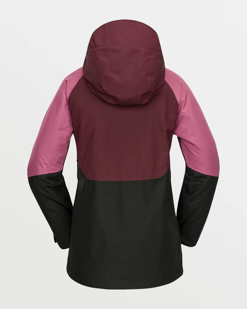 Volcom V.Co Aris Womens Gore-Tex Jacket - Burgundy