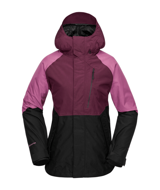 Volcom V.Co Aris Womens Gore-Tex Jacket - Burgundy